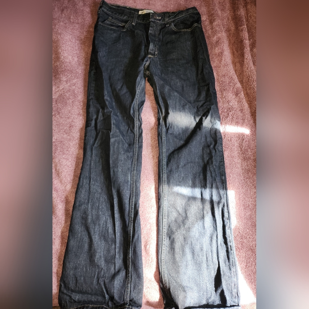Dark Blue Lee Regular Fit - Men's - 34x34